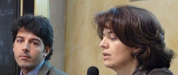 Antonia Consiglio ed Emiliano Pieroni